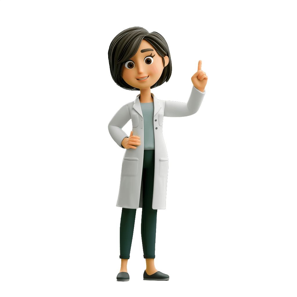 Mascotte de l'Annuaire ESSMS répondant à une question